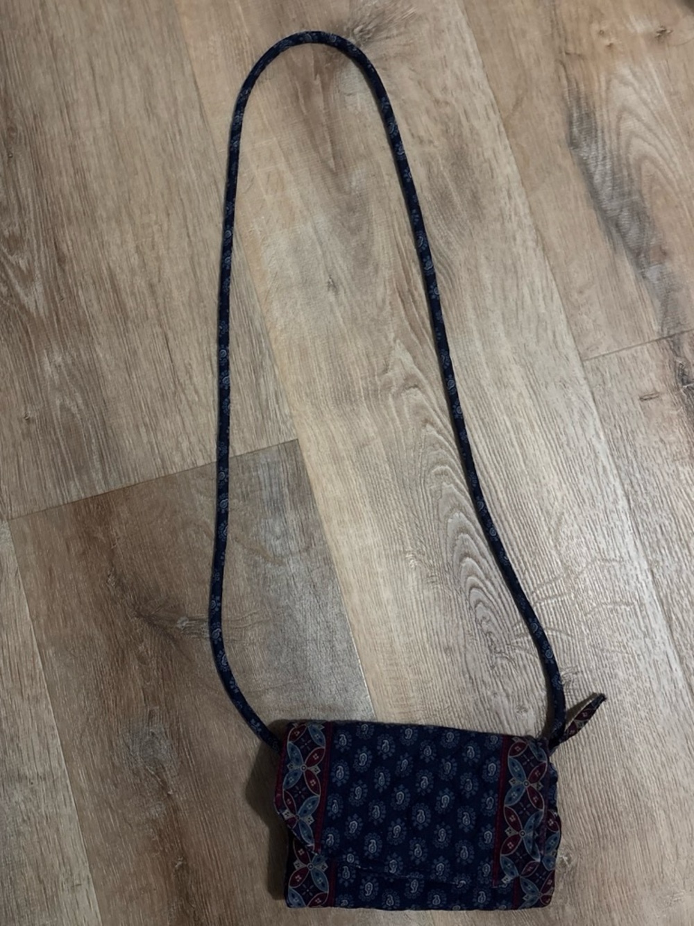 Vera Bradley Classic Navy 1998 Crossbody Bag